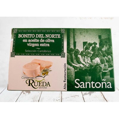 Bonito del Norte en lata de 125 gramos - Conservas Rueda